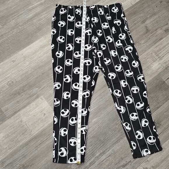 Disney Tim Burton's Nightmare Christmas 2 Piece Pajama Set Soft PJ Top & Pants L - Picture 11 of 12